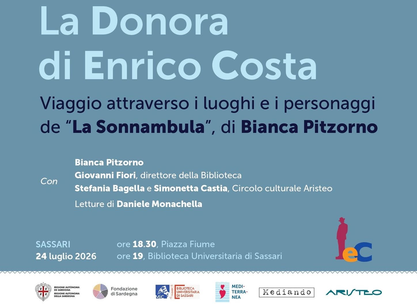 La Donora di Enrico Costa: viaggio tra i luoghi e i personaggi de “La Sonnambula” di Bianca Pitzorno.